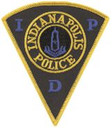 INDIANAPOLIS, INDIANA (IN) POLICE SHOULDER PATCH.